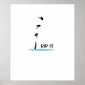 Springplankduiking Poster (Voorkant)