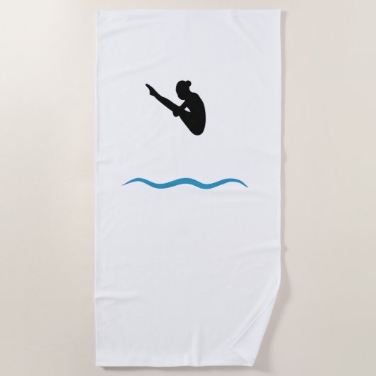 Springplankduiking Strandlaken (Voorkant)