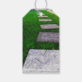 Springplanken door Shirley Taylor Cadeaulabel (Achterkant)
