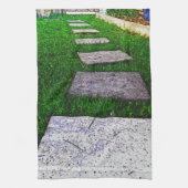 Springplanken door Shirley Taylor Theedoek (Verticaal)