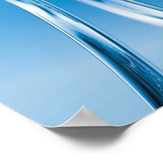 Springs Blue Poster (Hoek)