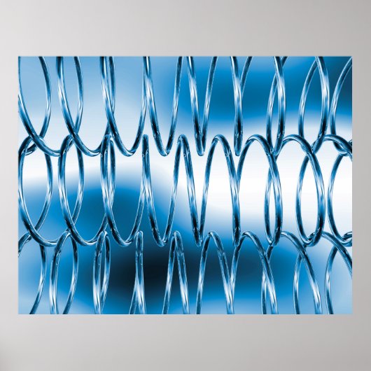 Springs Blue Poster (Voorkant)