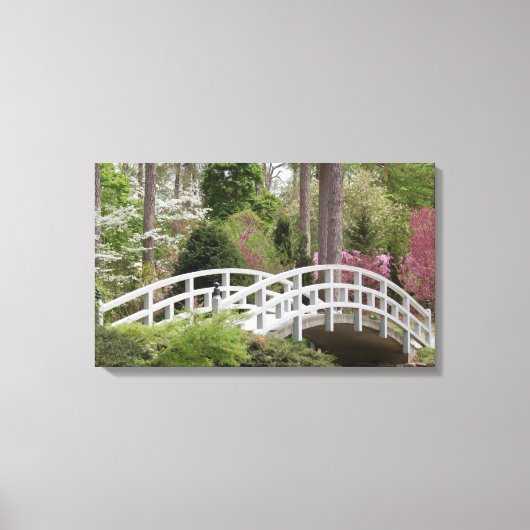 Spring's Bridge Canvas Afdruk (Voorkant)