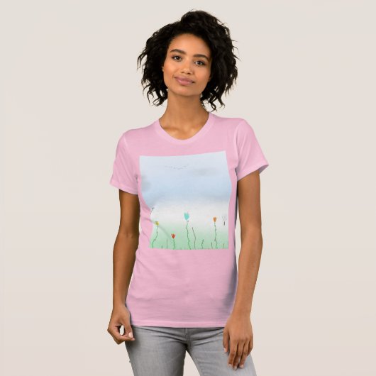 Spring's Coming! Women's T-Shirt (Voorkant volledig)