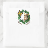 Spring's Embrace: Rechthoekige Sticker (Tas)