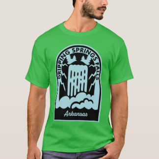 Springs Falls Arkansas Oversized T-shirt