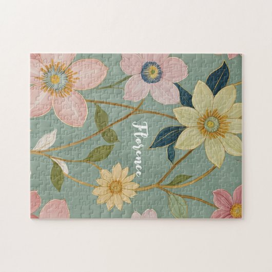 Spring's Gentle Awakening gepersonaliseerd Legpuzzel (Horizontaal)