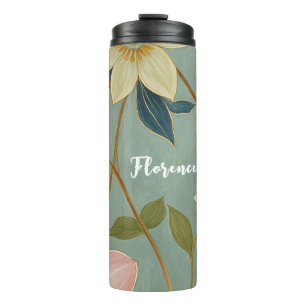 Spring's Gentle Awakening gepersonaliseerd Thermosbeker