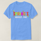 Springs grootste fan t-shirt (Design voorkant)