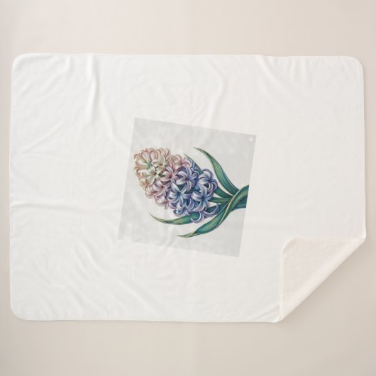 Spring's Safe Embrace Sherpa Deken (Voorkant (horizontaal))