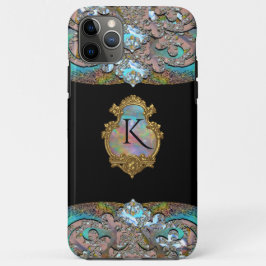 Springsalla Uniek Elegant Koel Monogram Case-Mate iPhone Case