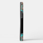 Springsalla Uniek Elegant Koel Monogram Case-Mate iPhone Case (Achterkant / Rechts)