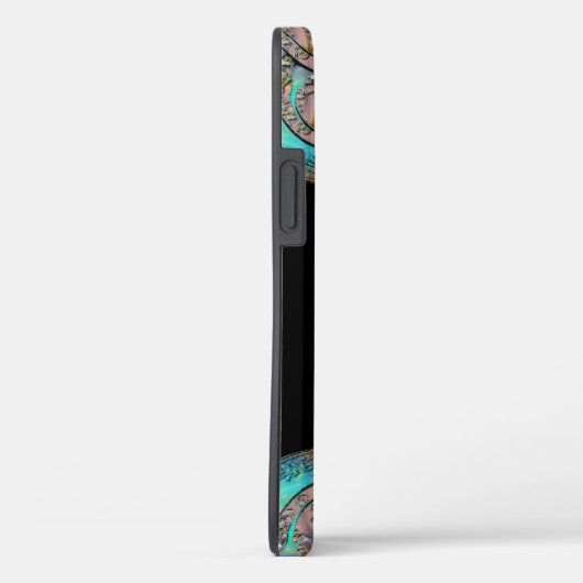 Springsalla Uniek Elegant Koel Monogram Case-Mate iPhone Case (Achterkant / Rechts)