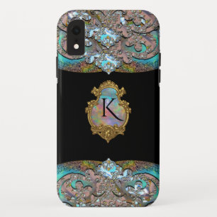 Springsalla Unieke elegante koel-monogram VI Case-Mate iPhone Case