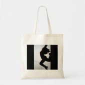 springsilhouet tote bag (Voorkant)