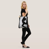 springsilhouet tote bag (Op model)