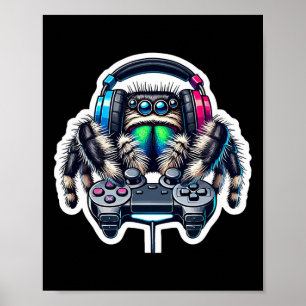 Springspin Video Games Liefhebber Gamer Gaming Poster