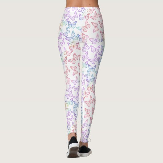 springstaartje voor meisjes leggings (Achterkant)