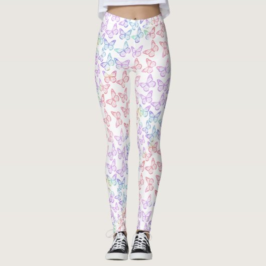 springstaartje voor meisjes leggings (Voorkant)