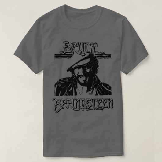 Springsteen 1970s banner t-shirt (Design voorkant)