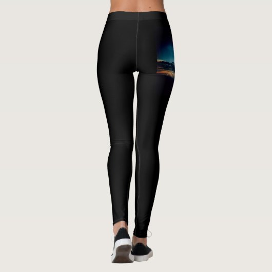 springstof leggings (Achterkant)