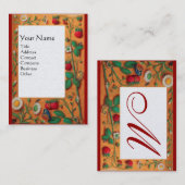 SPRINGSTROMEN, BROEIEN EN BUTTERFLIES VISITEKAARTJE (Voorkant / Achterkant)