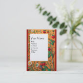 SPRINGSTROMEN, BROEIEN EN BUTTERFLIES VISITEKAARTJE (Staand voorkant)