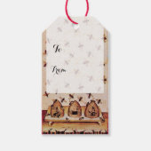 SPRINGSTROMEN HONEY BEE, BEEKEEPER Kerstmis Cadeaulabel (Voorkant)