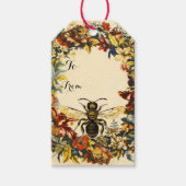 SPRINGSTROMEN HONEY BEE, BEEKEEPER Kerstmis Cadeaulabel (Voorkant)