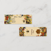 SPRINGSTROMEN HONIEN BEETTEN DE ZETEL VAN DE BROEI MINI VISITEKAARTJE (Voorkant / Achterkant)