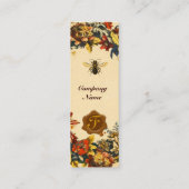 SPRINGSTROMEN HONIEN BEETTEN DE ZETEL VAN DE BROEI MINI VISITEKAARTJE (Achterkant)