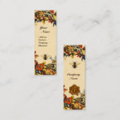 SPRINGSTROMEN HONIEN BEETTEN DE ZETEL VAN DE BROEI MINI VISITEKAARTJE (Voorkant / Achterkant)