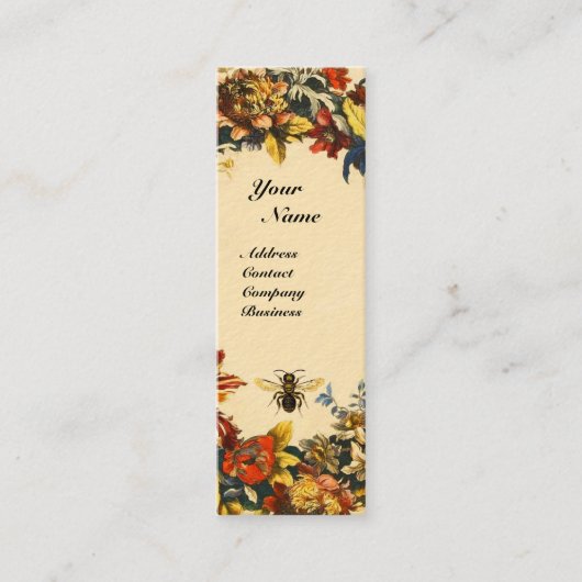 SPRINGSTROMEN HONIEN BEETTEN DE ZETEL VAN DE BROEI MINI VISITEKAARTJE (Voorkant)