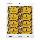 SPRINGSTROMEN HOOGTE, BEEKEEPER ETIKET (Full Sheet)