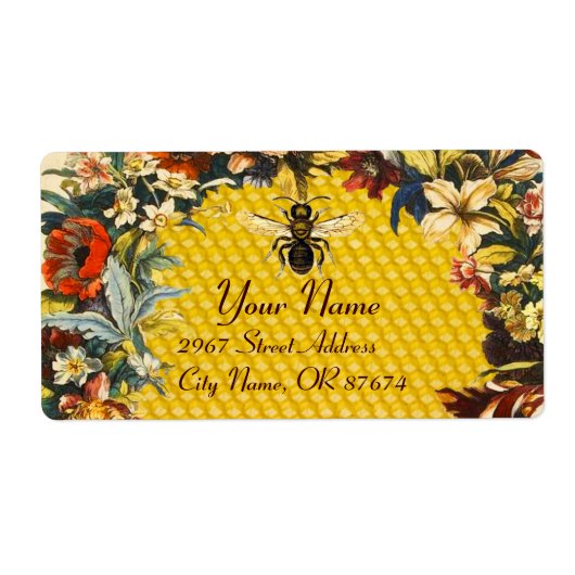 SPRINGSTROMEN HOOGTE, BEEKEEPER ETIKET (Voorkant)