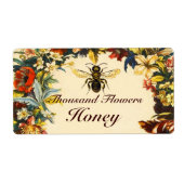 SPRINGSTROMEN HOOGTE, BEEKEEPER ETIKET (Voorkant)