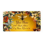 SPRINGSTROMEN HOOGTE, BEEKEEPER ETIKET (Voorkant)