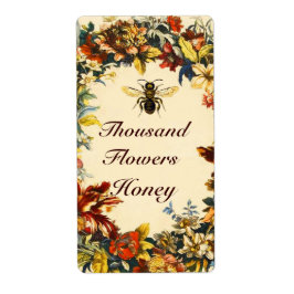 SPRINGSTROMEN HOOGTE, BEEKEEPER ETIKET