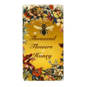 SPRINGSTROMEN HOOGTE, BEEKEEPER ETIKET (Voorkant)