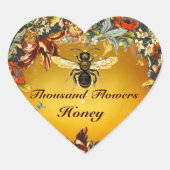 SPRINGSTROMEN HOOGTE / BEEKEEPER HEART HART STICKER (Voorkant)