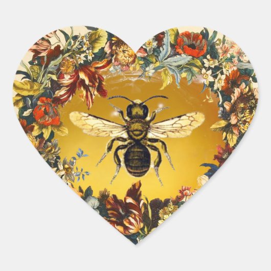 SPRINGSTROMEN HOOGTE / BEEKEEPER HEART HART STICKER (Voorkant)