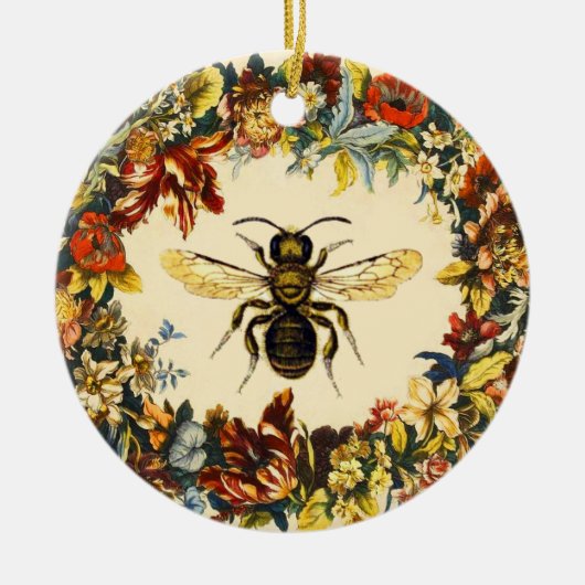 SPRINGSTROMEN HOOGTE / BEEKEEPER KERAMISCH ORNAMENT (Voorkant)