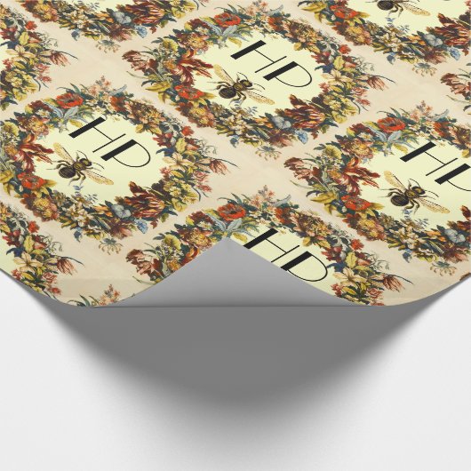 SPRINGSTROMEN HOOGTE / BEEKEEPER MONOGRAM CADEAUPAPIER (Hoek)