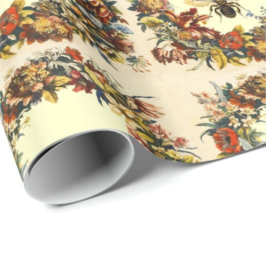 SPRINGSTROMEN HOOGTE / BEEKEEPER MONOGRAM CADEAUPAPIER (Rol Hoek)