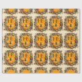 SPRINGSTROMEN HOOGTE / BEEKEEPER MONOGRAM CADEAUPAPIER (Vlak)