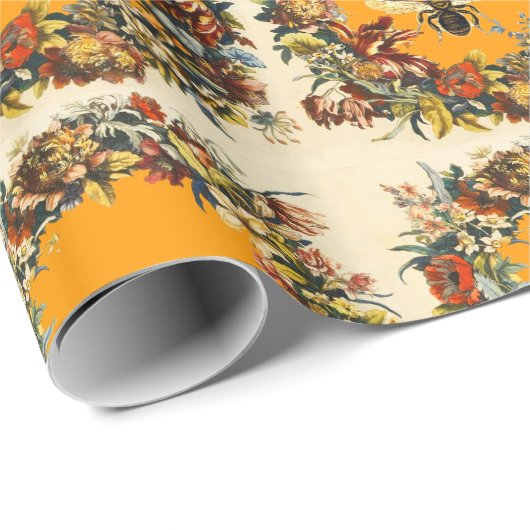 SPRINGSTROMEN HOOGTE / BEEKEEPER MONOGRAM CADEAUPAPIER (Rol Hoek)