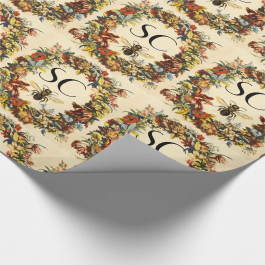 SPRINGSTROMEN HOOGTE / BEEKEEPER MONOGRAM CADEAUPAPIER (Hoek)