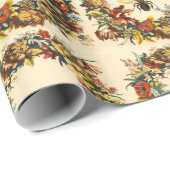 SPRINGSTROMEN HOOGTE / BEEKEEPER MONOGRAM CADEAUPAPIER (Rol Hoek)