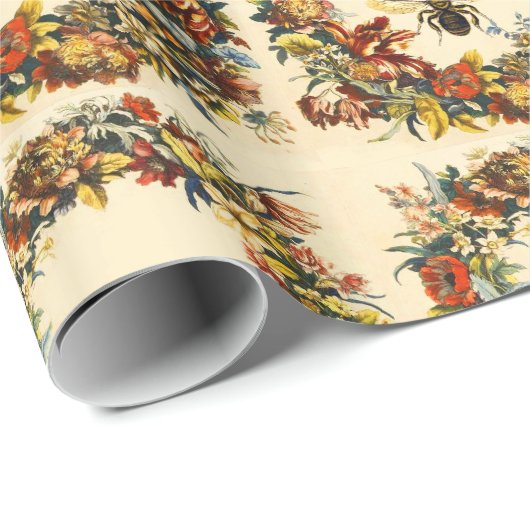 SPRINGSTROMEN HOOGTE / BEEKEEPER MONOGRAM CADEAUPAPIER (Rol Hoek)