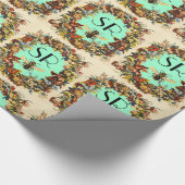 SPRINGSTROMEN HOOGTE / BEEKEEPER MONOGRAM CADEAUPAPIER (Hoek)